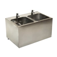 Kontrastbäder für die unteren Extremitäten